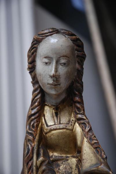 retable : scènes de la vie de la Vierge, l'Arbre de Jessé, détail