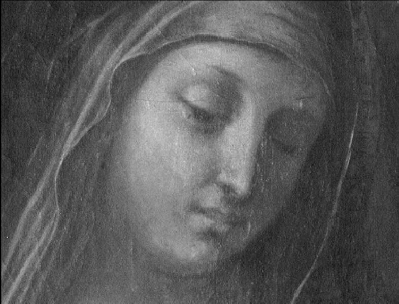 tableau : Vierge adorée par les anges (la), détail - © Ministère de la Culture (France), Médiathèque du patrimoine et de la photographie (objets mobiliers), tous droits réservés