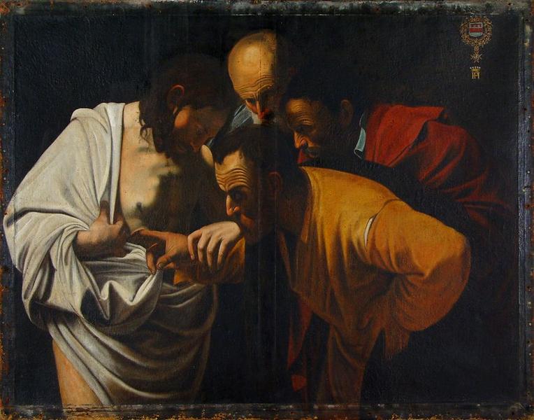 tableau : L'Incrédulité de saint Thomas, vue générale