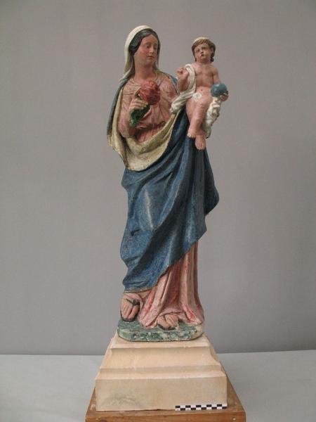 statue : Vierge à l'Enfant, vue générale