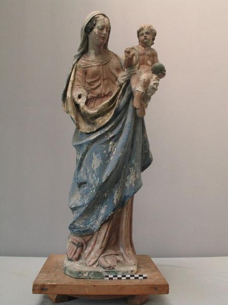 statue : Vierge à l'Enfant, vue générale