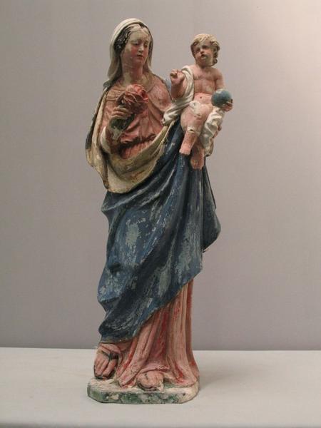 statue : Vierge à l'Enfant, vue générale