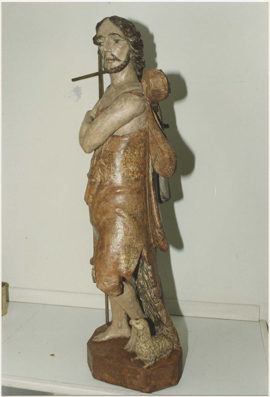 statue : saint Jean-Baptiste, vue générale