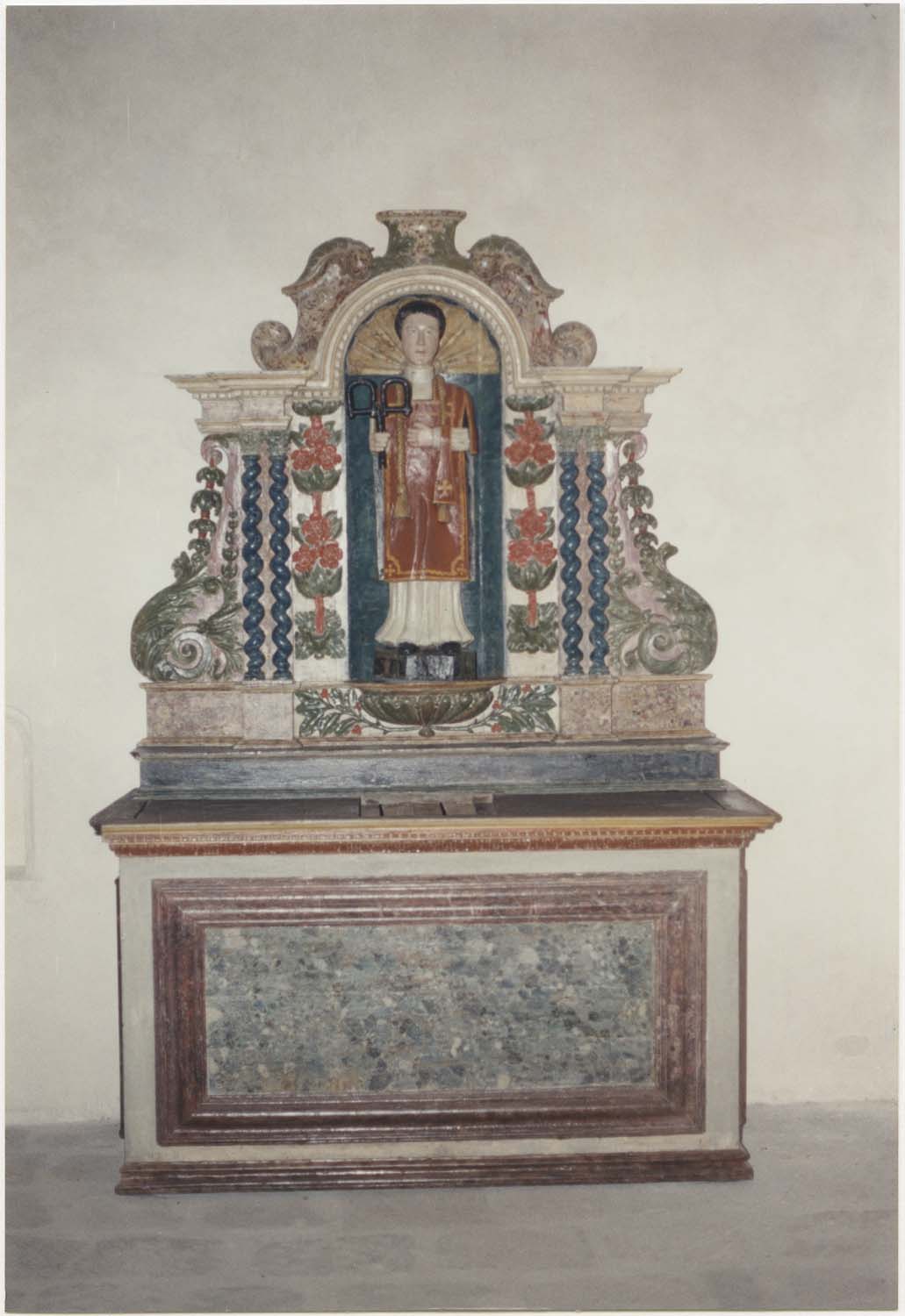 retable de saint Léonard, vue générale