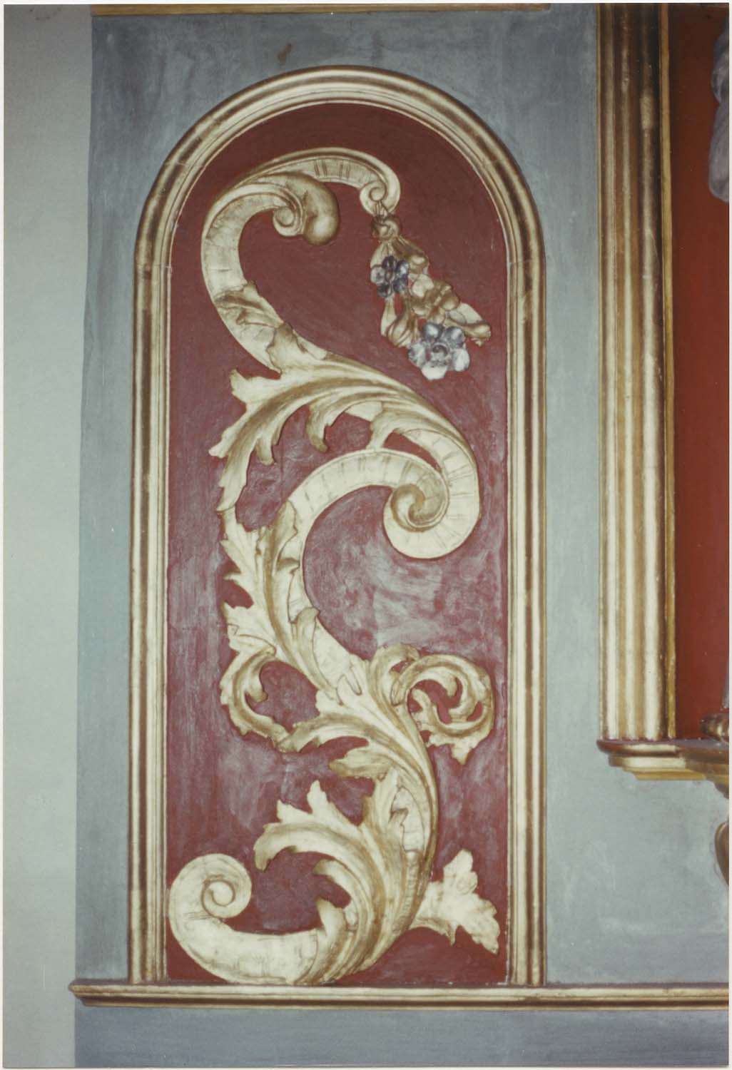 Retable de saint Fiacre, détail