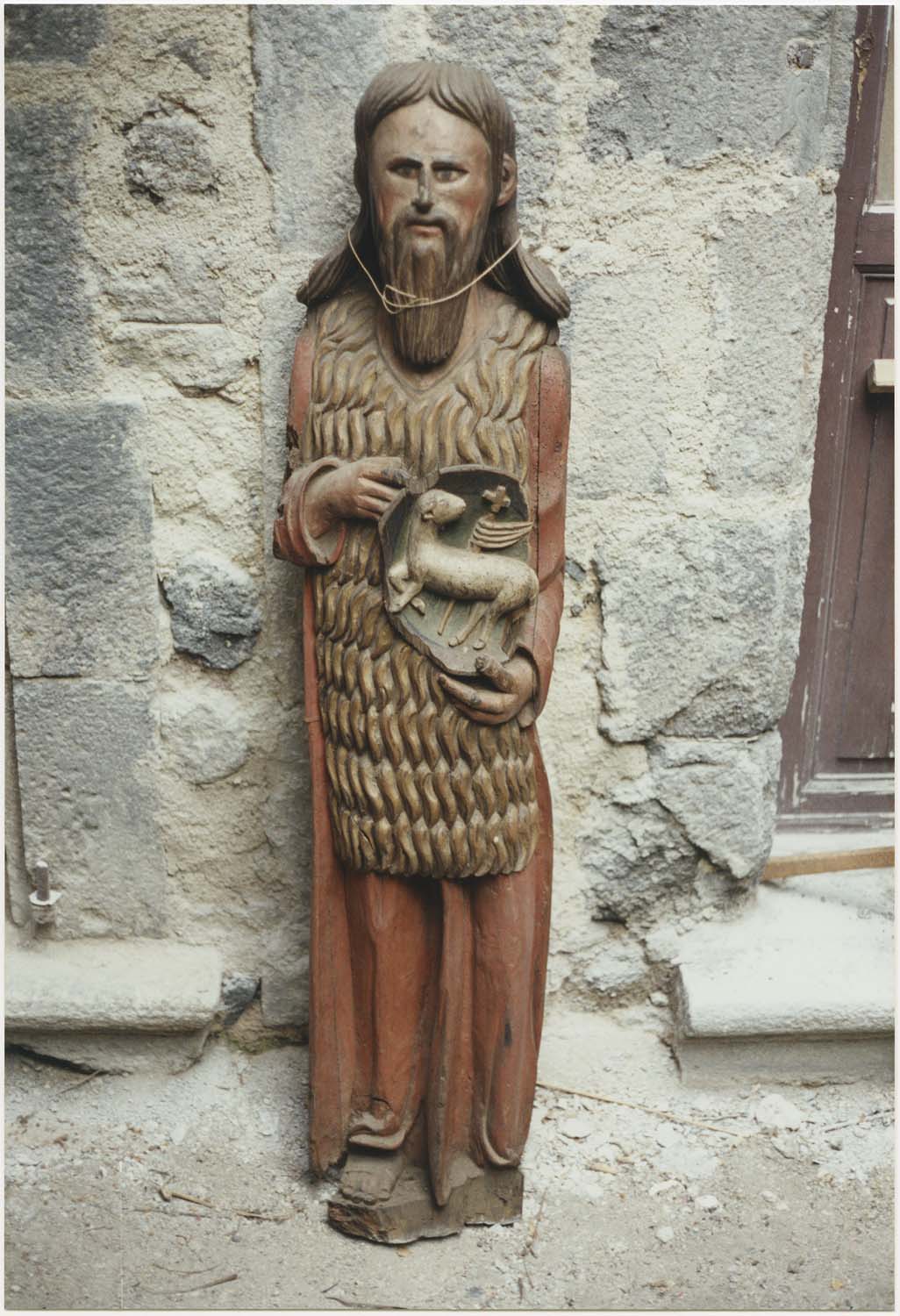 statue : saint Jean-Baptiste, vue générale