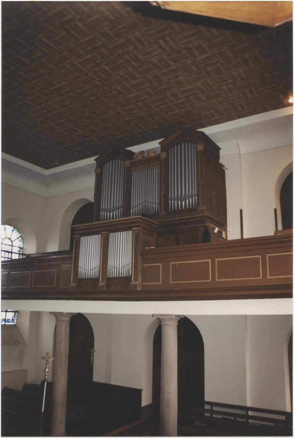 Orgue de tribune : partie instrumentale de l'orgue