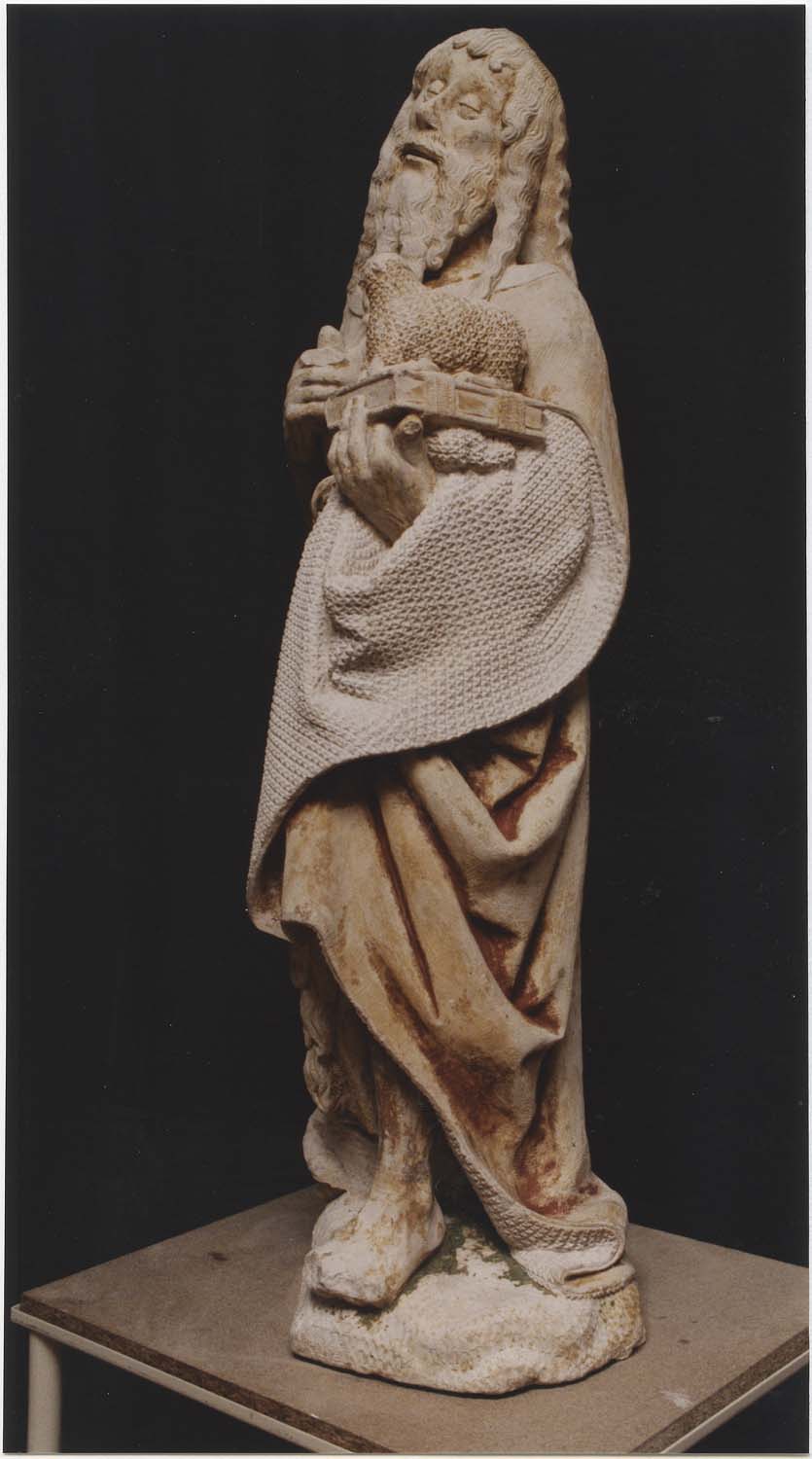 statue (demi-nature) : saint Jean-Baptiste, vue générale