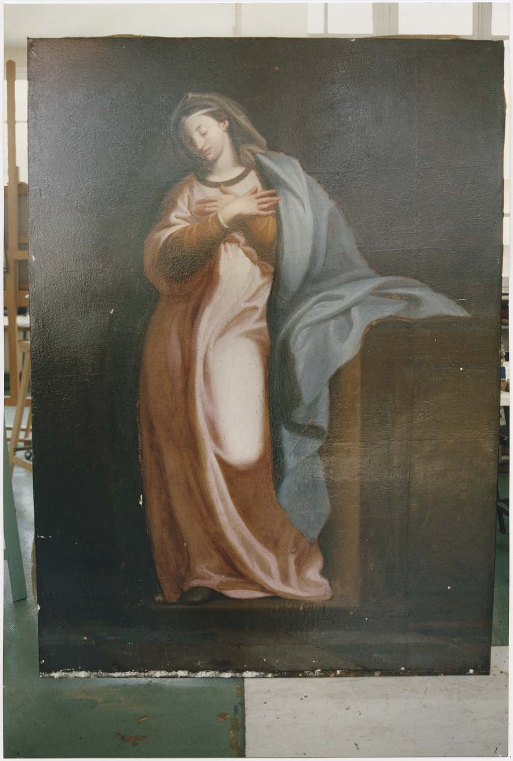 Tableau : Vierge de l’Annonciation, vue générale