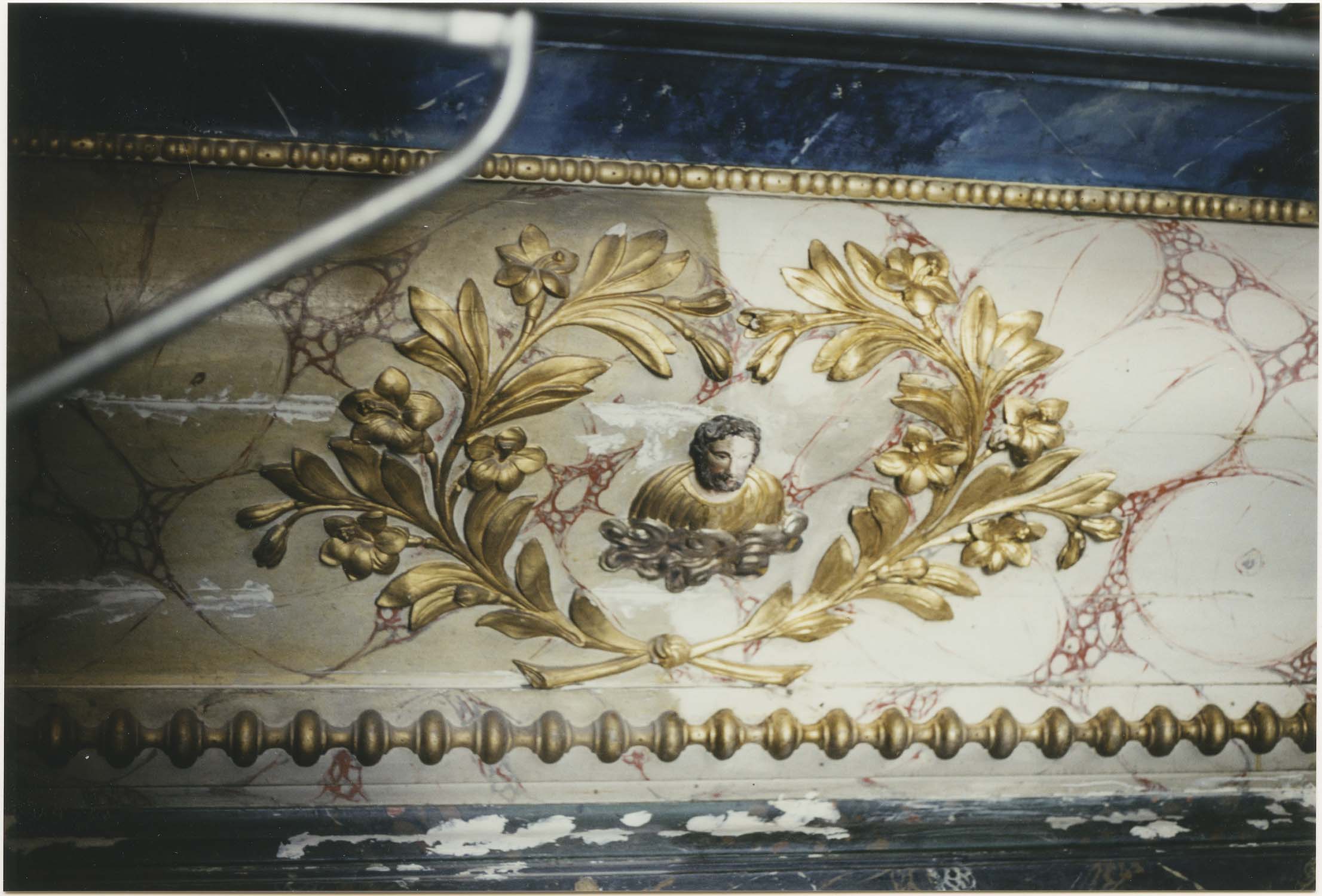 retable, détail