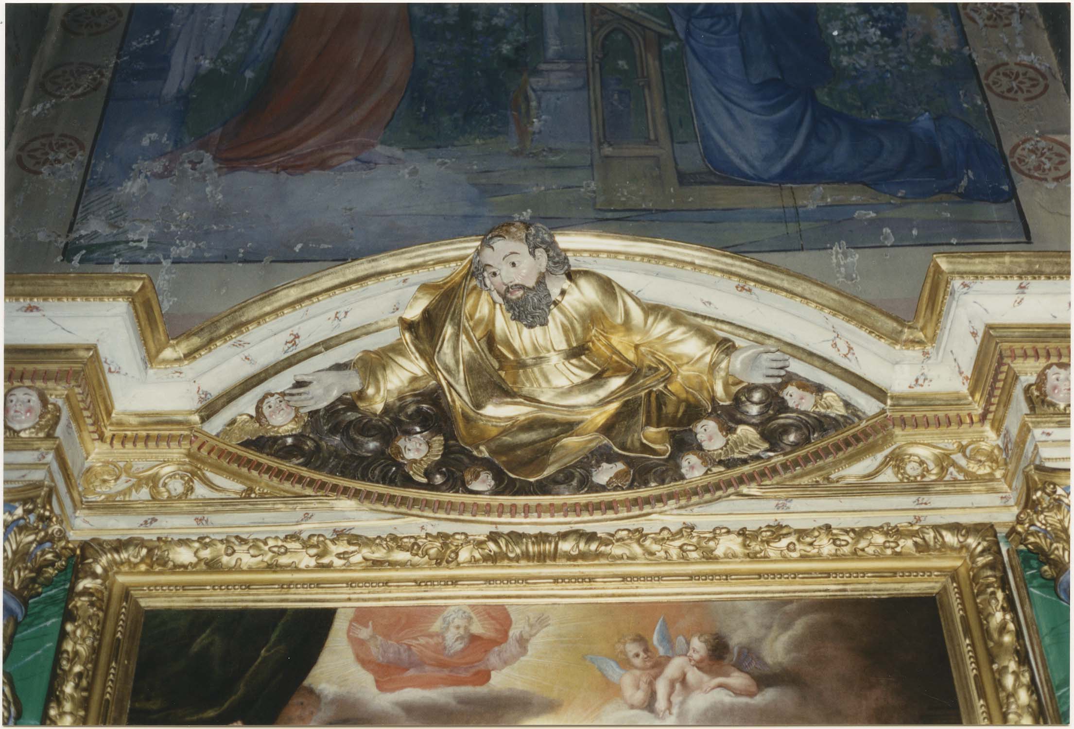 retable, détail