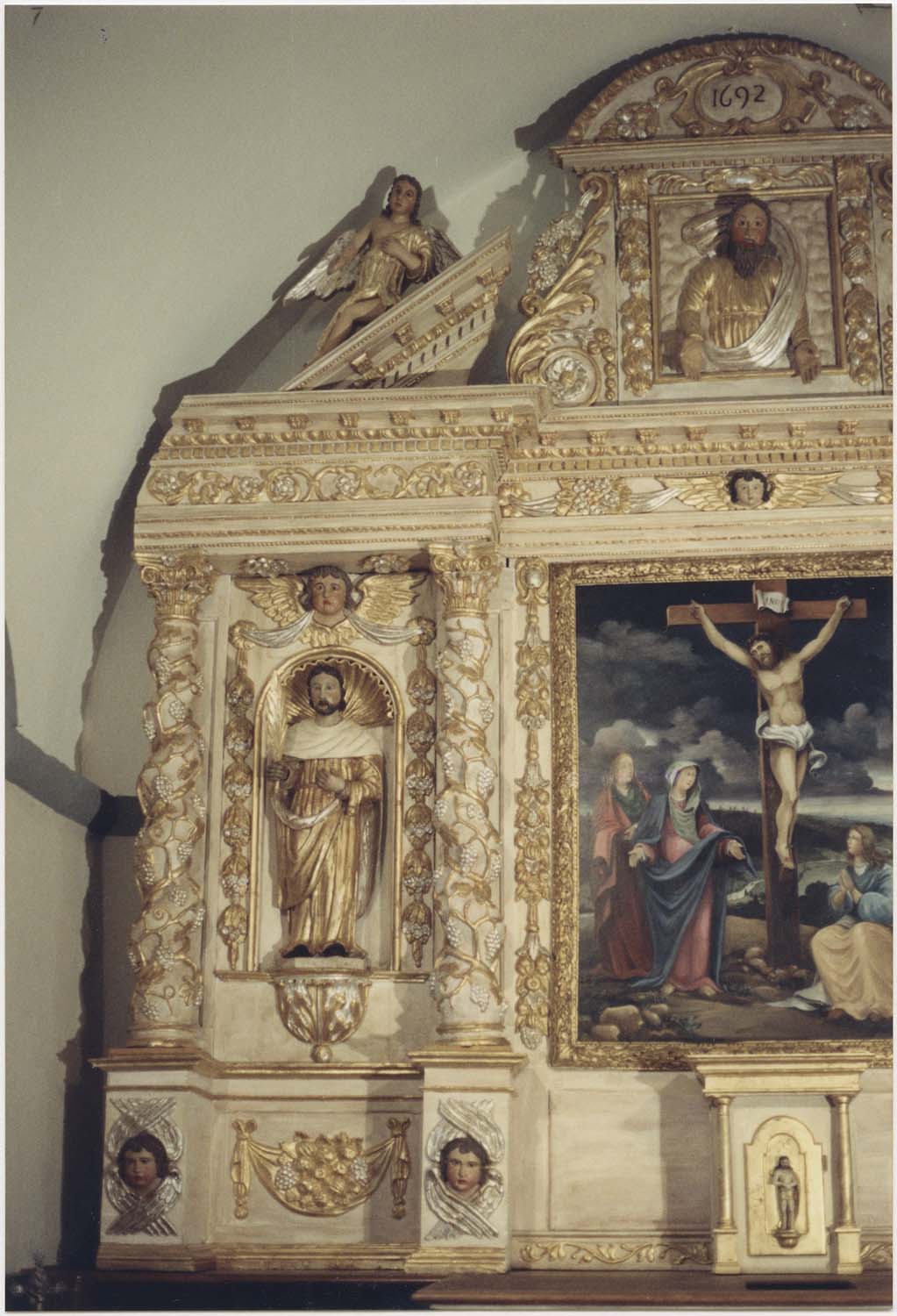 retable, vue partielle