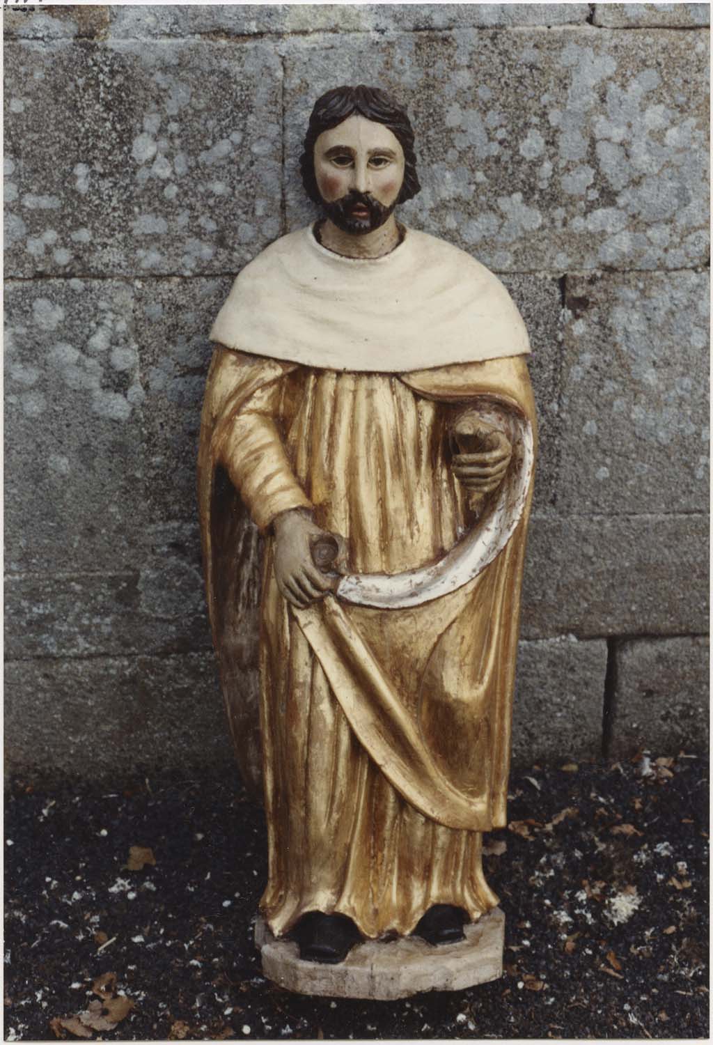 statue : saint Côme, vue générale