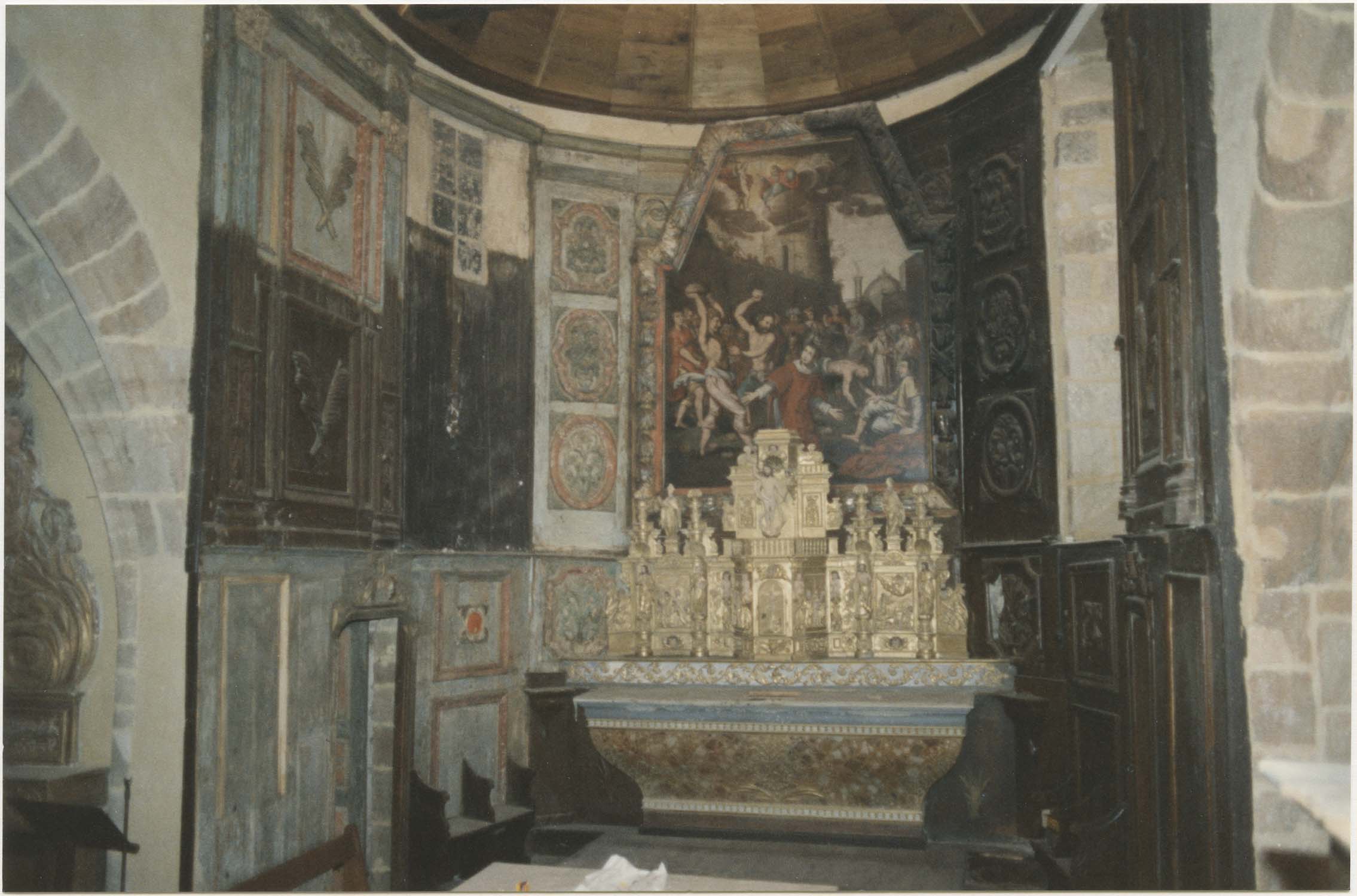 maître-autel, vue générale