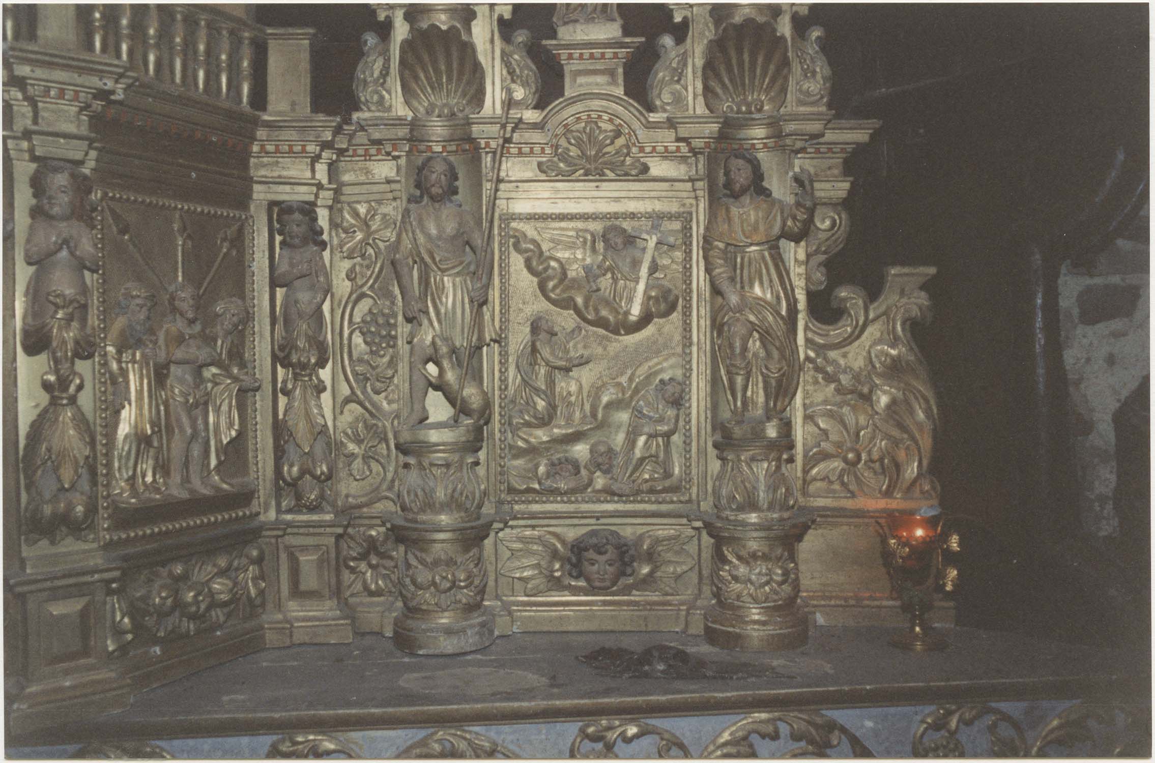 retable du maître-autel, détail