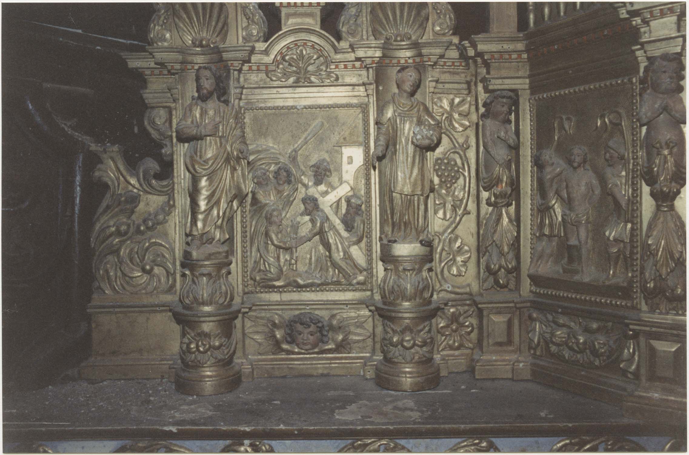 retable du maître-autel, détail