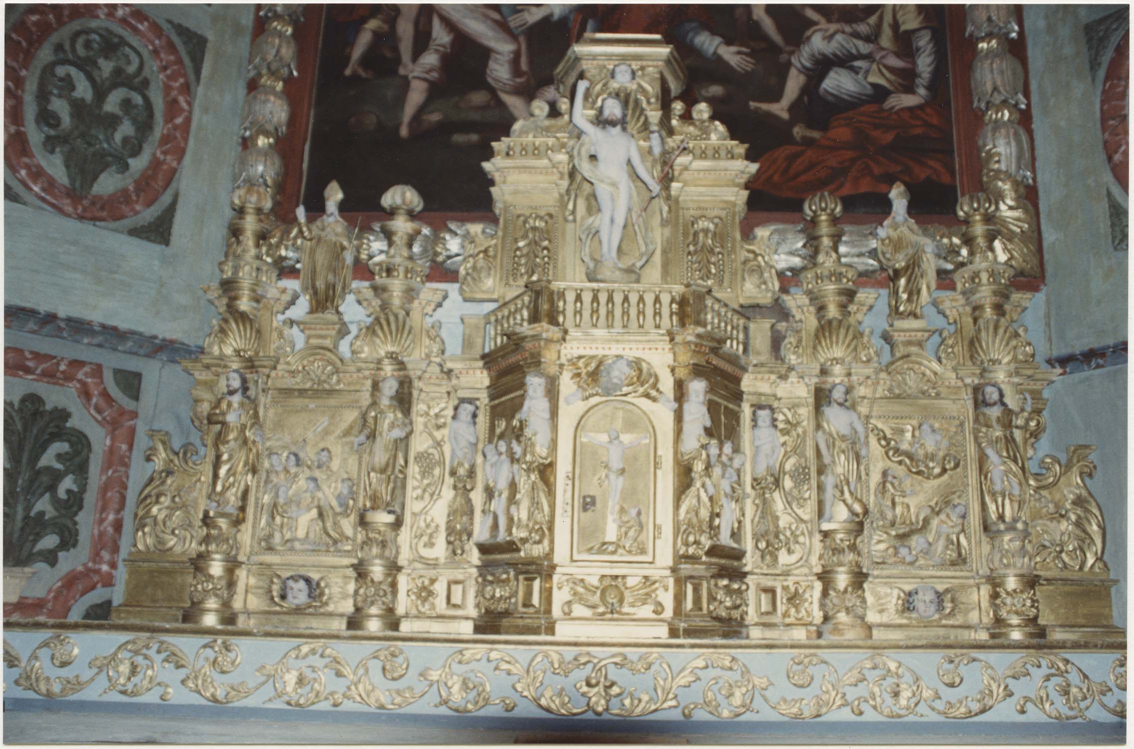 tabernacle du maître-autel, vue générale