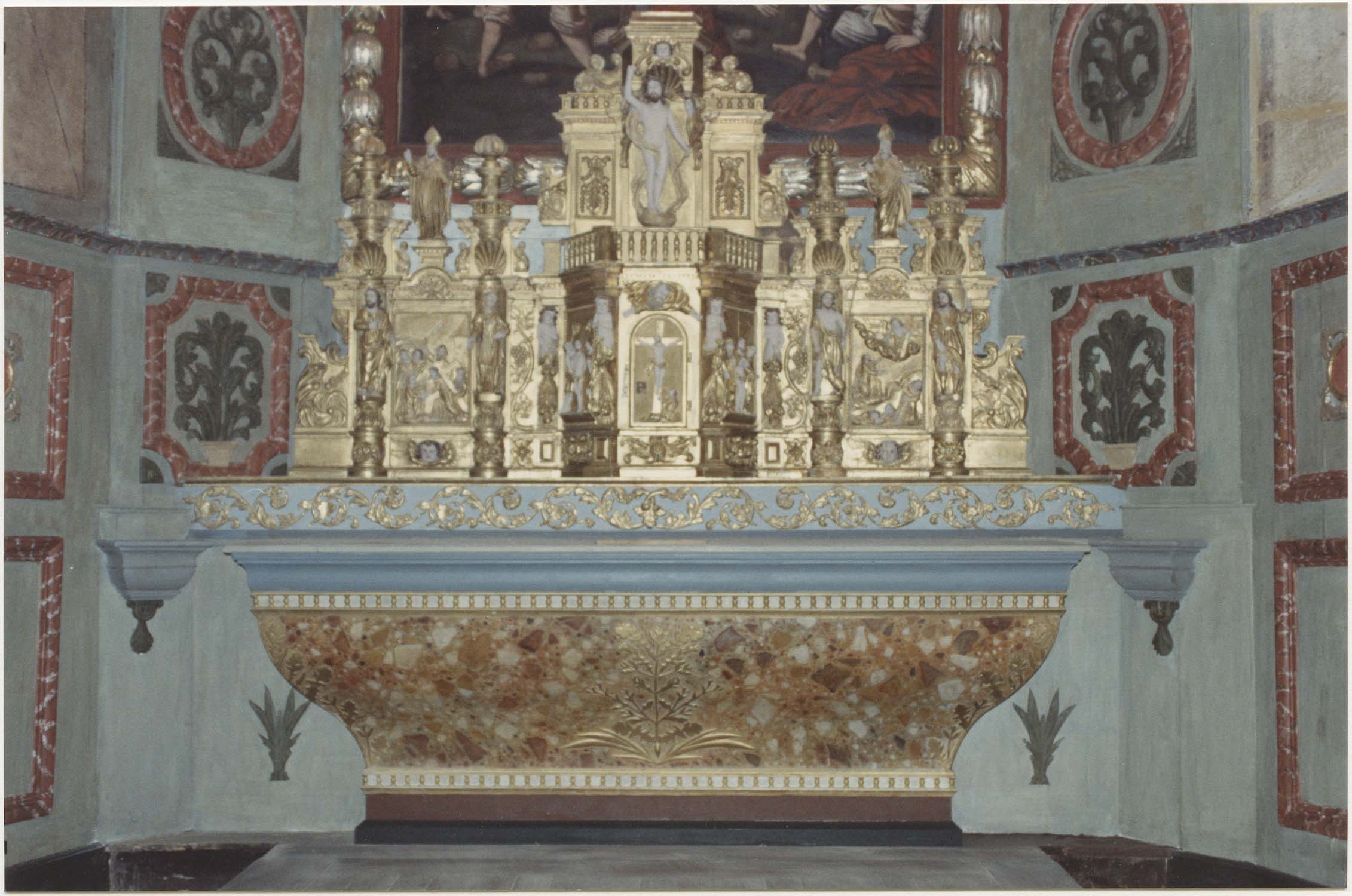 maître-autel, vue générale