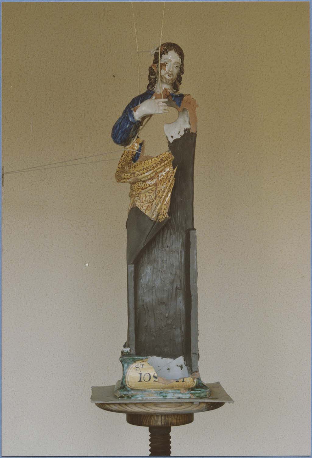 statuette : saint Joseph, vue générale