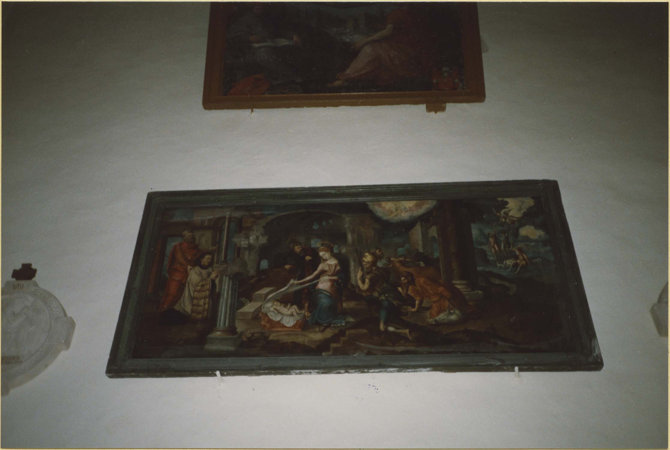 tableau : Adoration des bergers (l’), vue générale