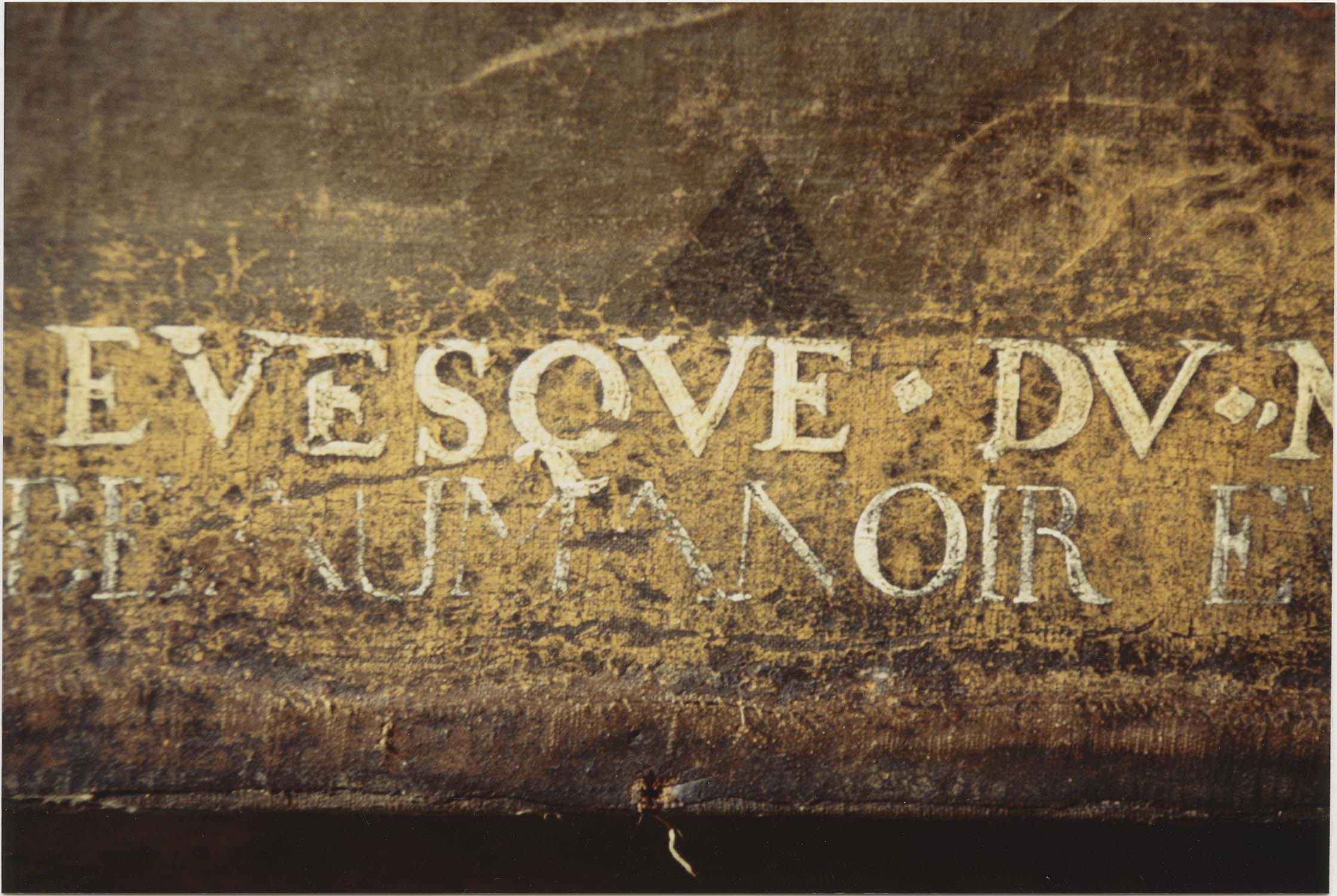 tableau : Charles de Beaumanoir de Lavardin, évêque du Mans, détail