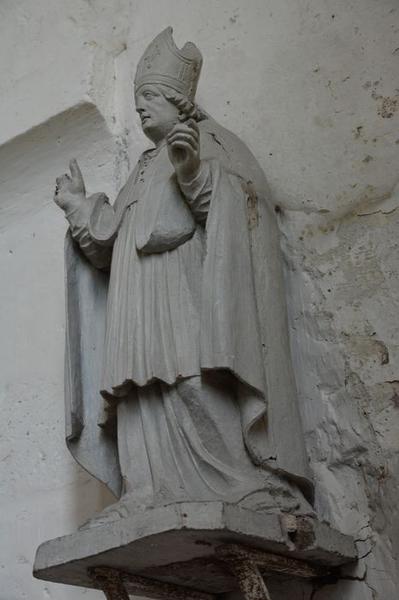 statue : saint Rémi, vue générale - © Ministère de la Culture (France), Médiathèque du patrimoine et de la photographie (objets mobiliers), tous droits réservés