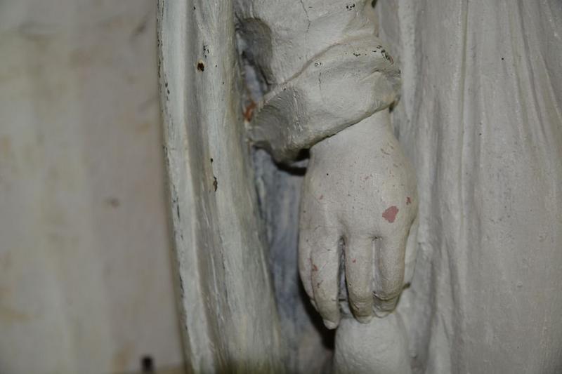 statue : saint Antoine, détail - © Ministère de la Culture (France), Médiathèque du patrimoine et de la photographie (objets mobiliers), tous droits réservés