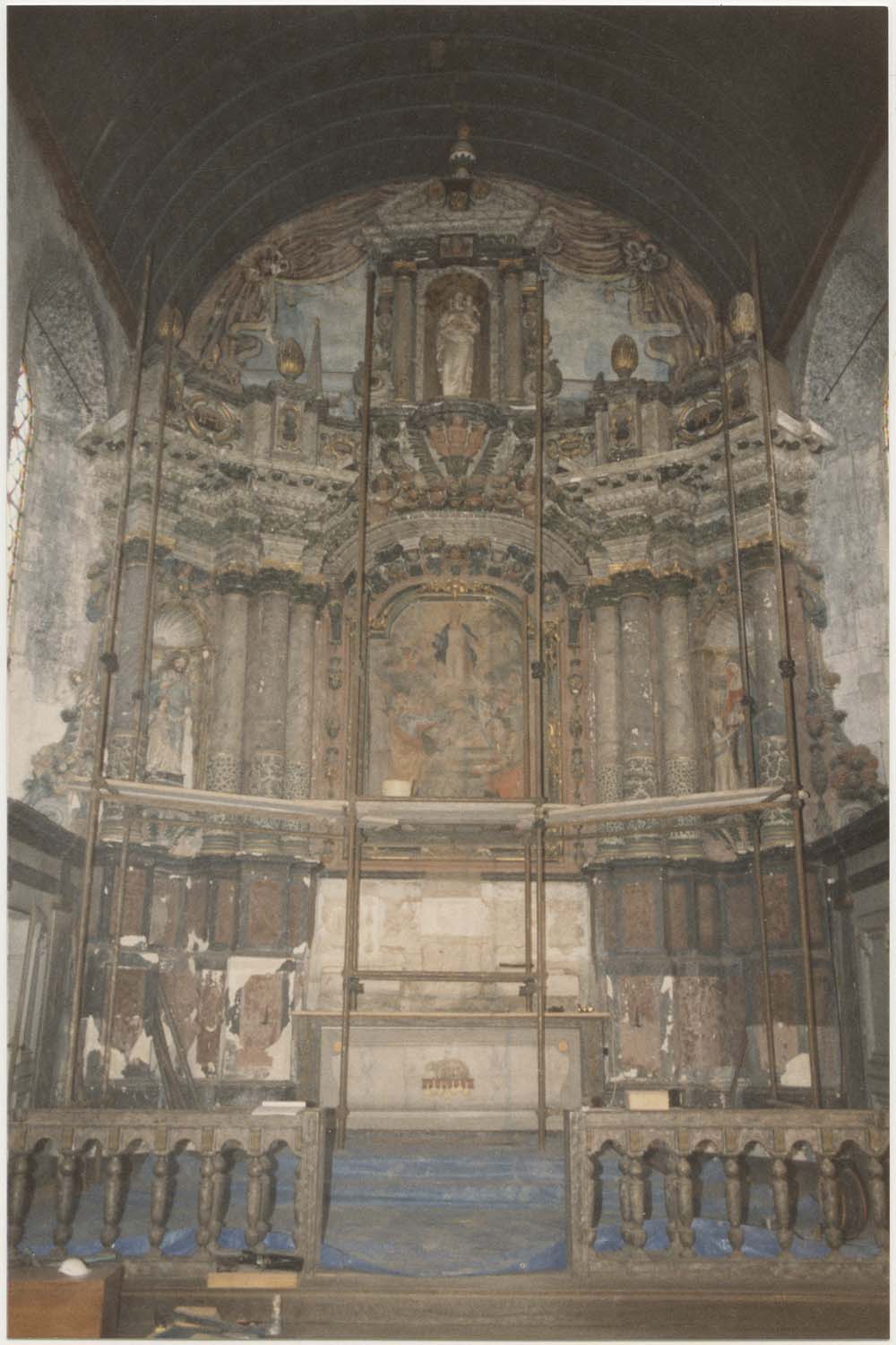 retable du maître-autel, vue générale