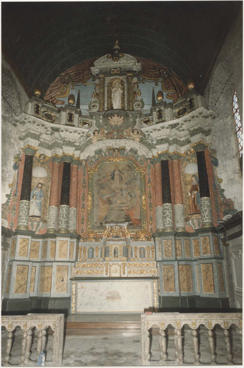 retable du maître-autel, vue générale