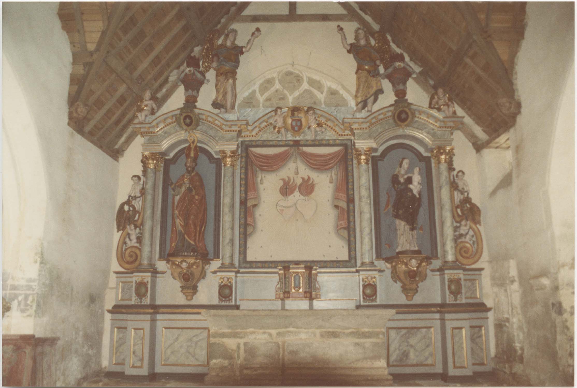 Retable du maître-autel, vue générale