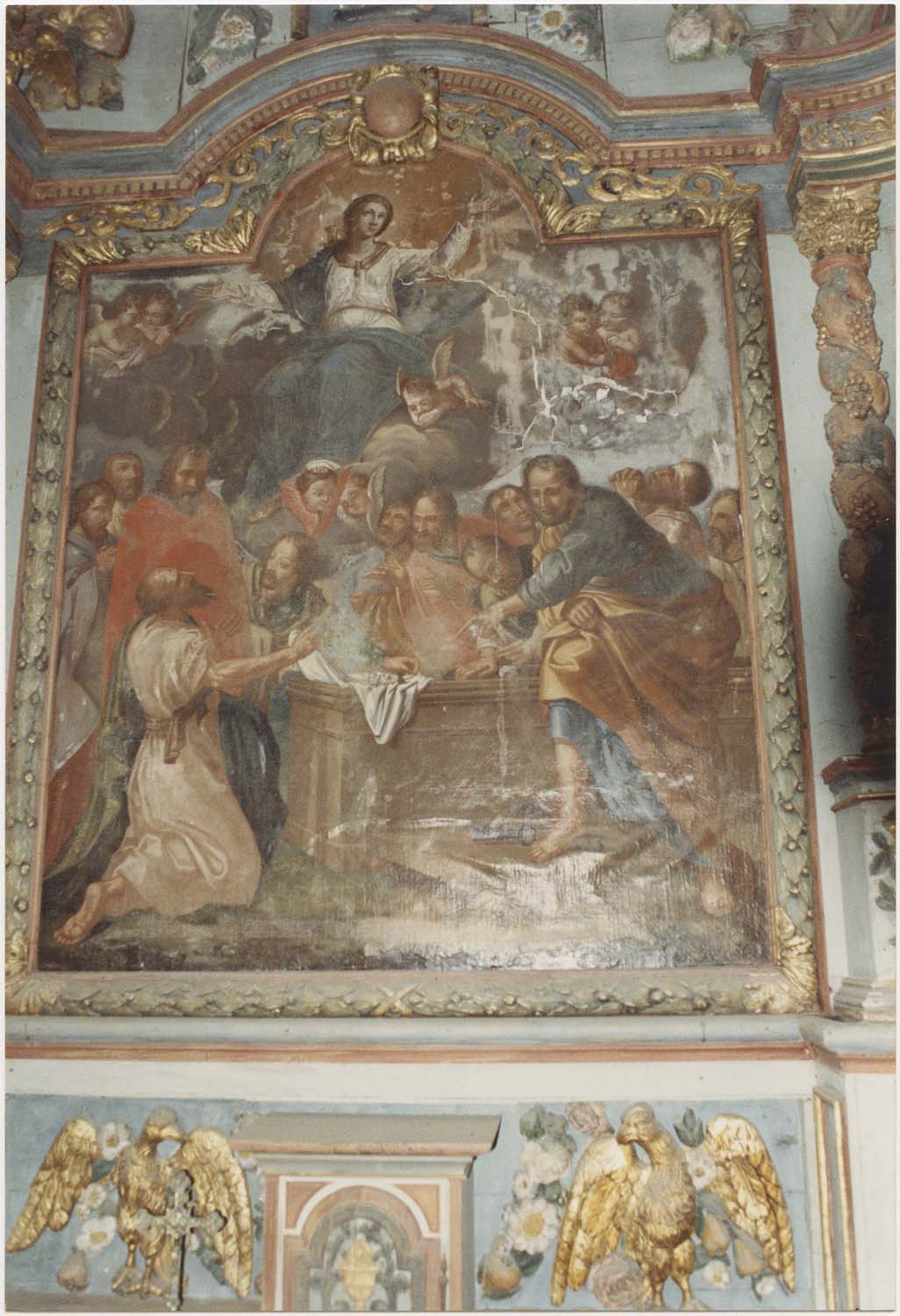 tableau : Assomption de la Vierge (l’), vue générale