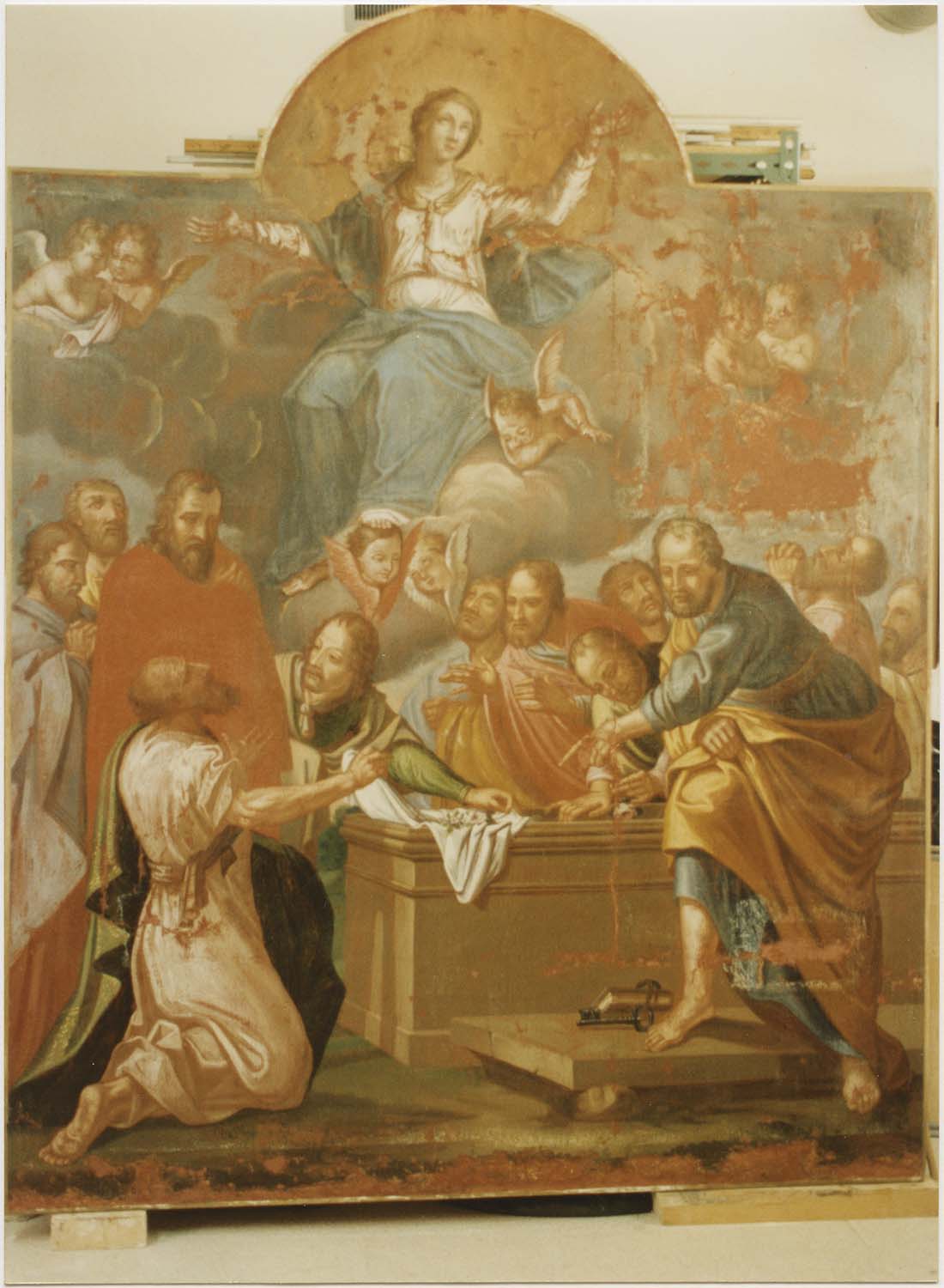 tableau : Assomption de la Vierge (l’), vue générale