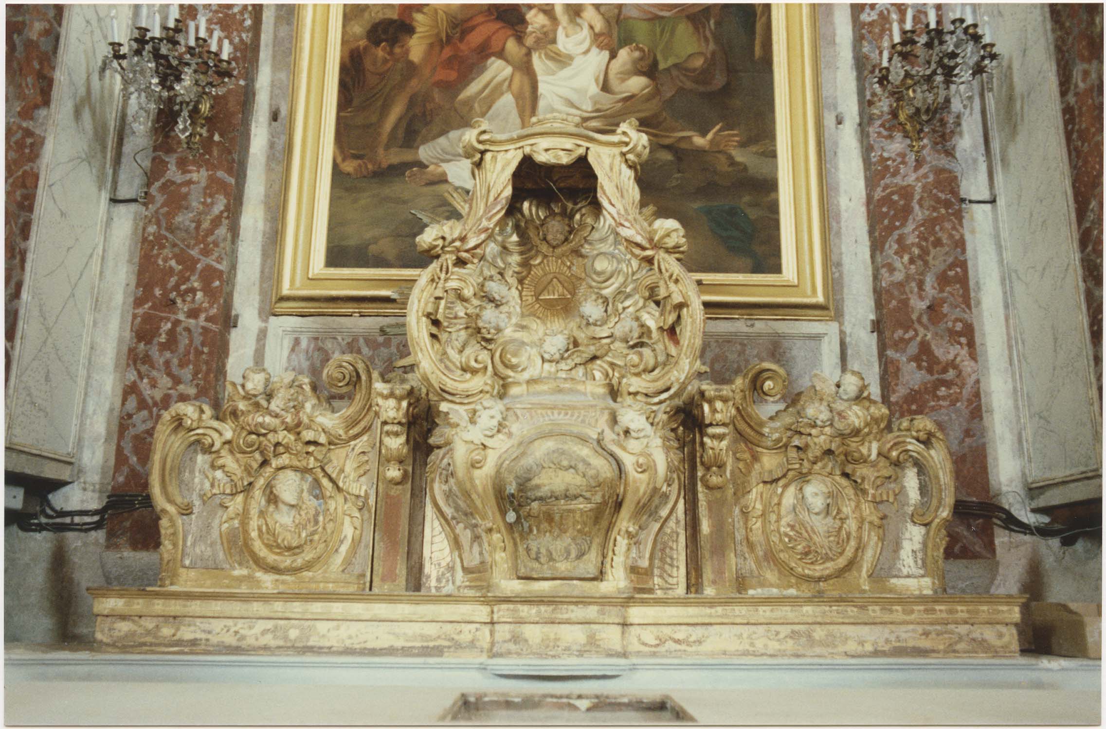 tabernacle du maître-autel, vue générale