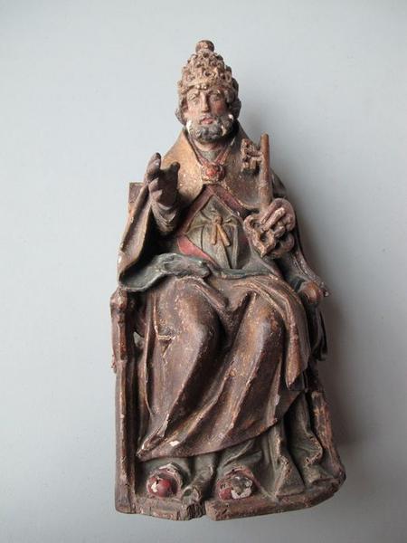 statuette : saint Pierre, vue générale