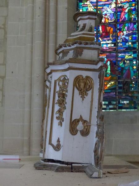 tabernacle du maître-autel, profil gauche, vue générale