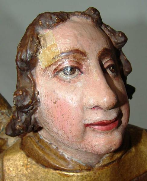 statue : ange de l'Annonciation, détail - © Ministère de la Culture (France), Médiathèque du patrimoine et de la photographie (objets mobiliers), tous droits réservés