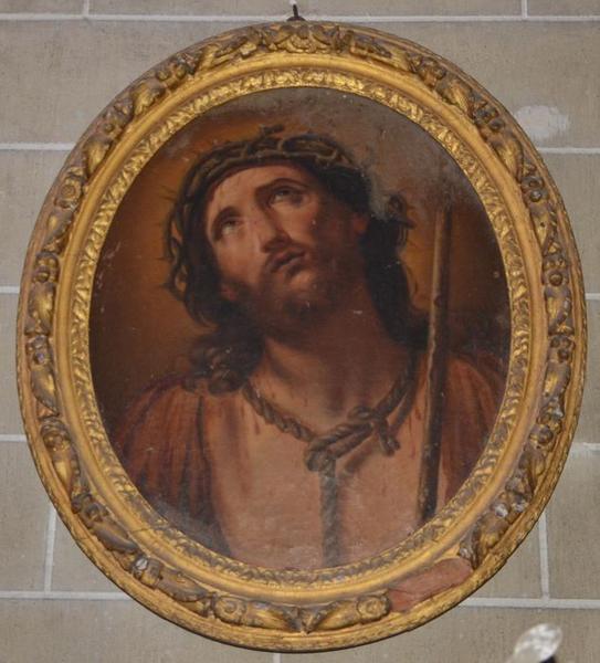 tableau : Christ souffrant, vue générale