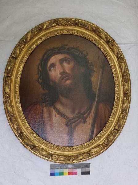 tableau : Christ souffrant, vue générale