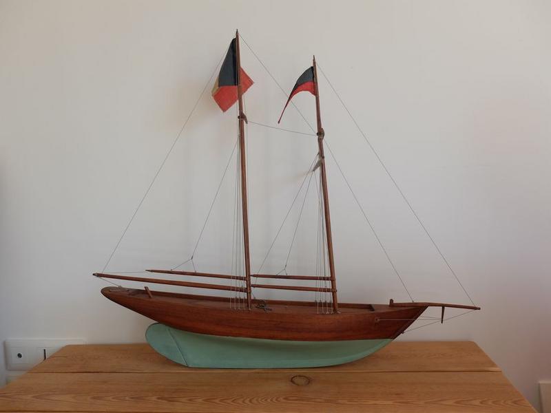 ex-voto (maquette de bateau), vue générale