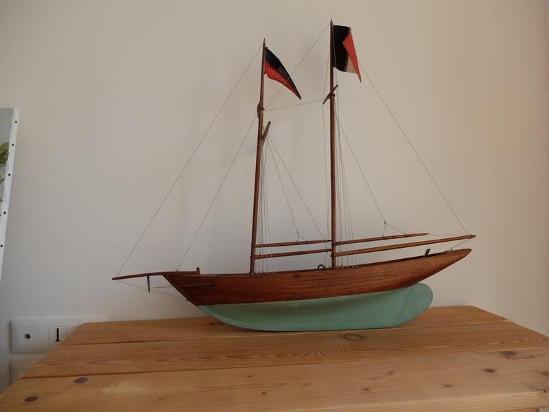 ex-voto (maquette de bateau), vue générale