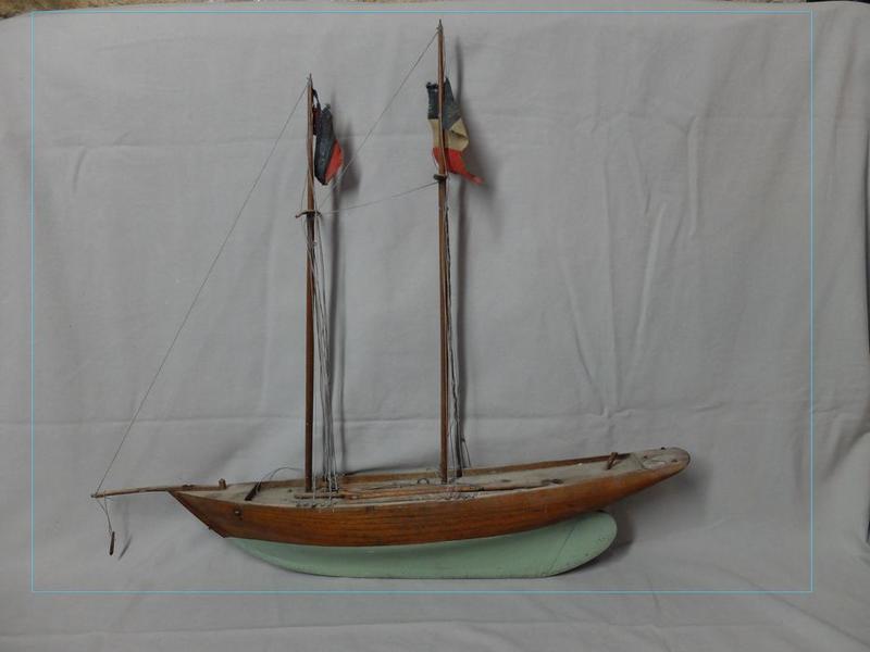 ex-voto (maquette de bateau), vue générale