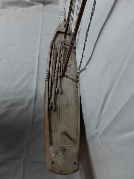 ex-voto (maquette de bateau), vue générale