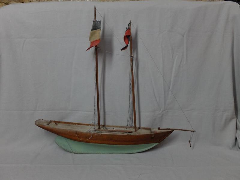 ex-voto (maquette de bateau), vue générale