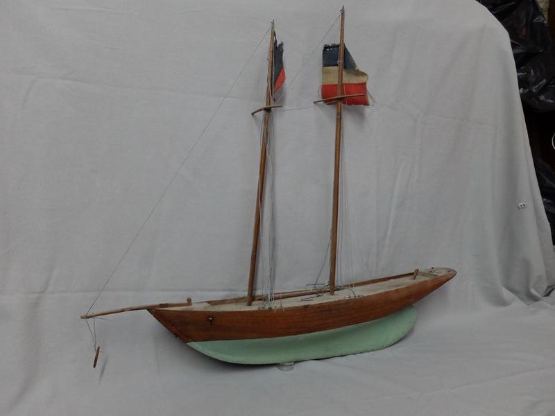 ex-voto (maquette de bateau), vue générale