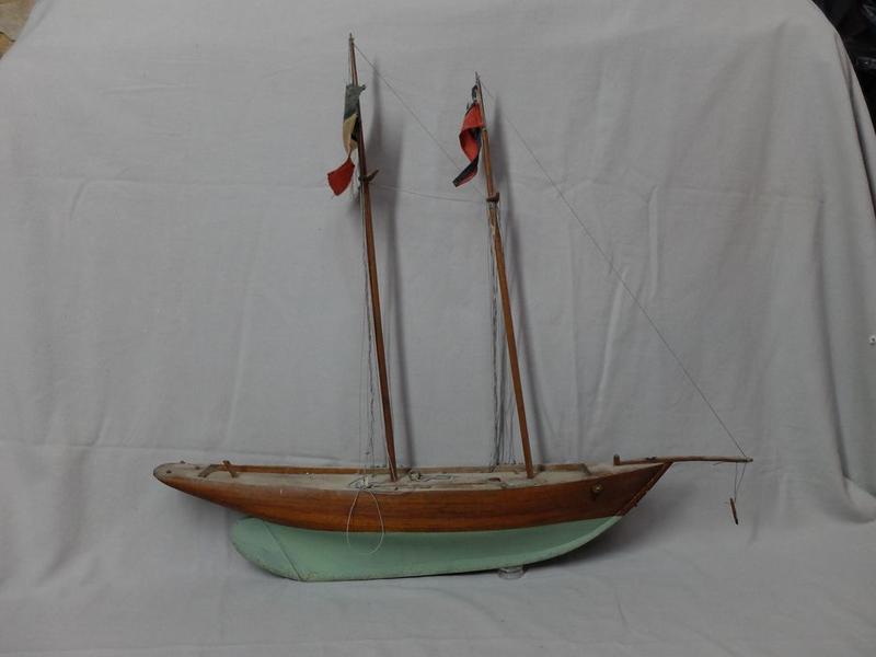 ex-voto (maquette de bateau), vue générale