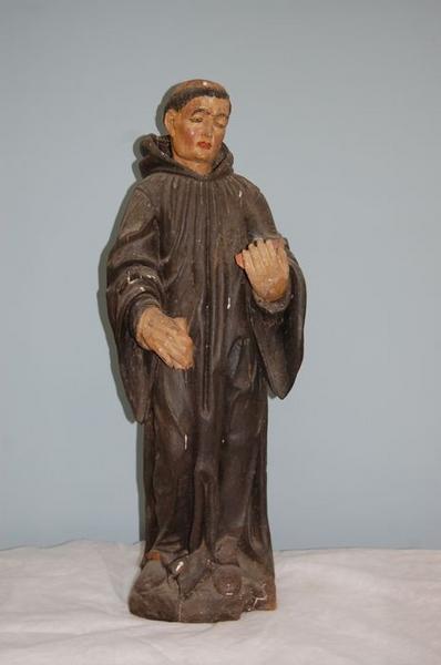 statue : saint Benoît, vue générale