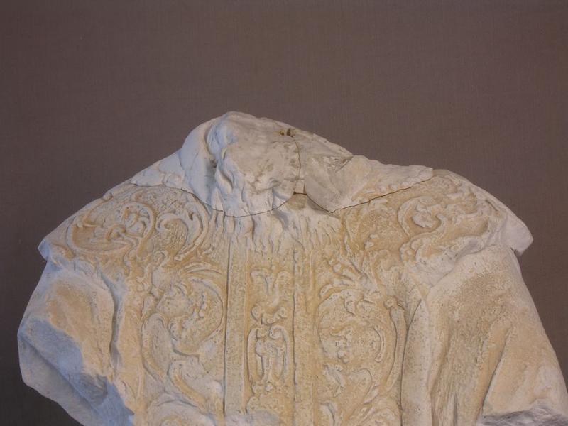 statue : saint Piat, détail