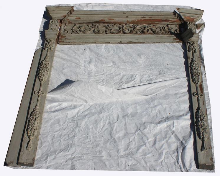 lambris de revêtement (fragments), vue générale