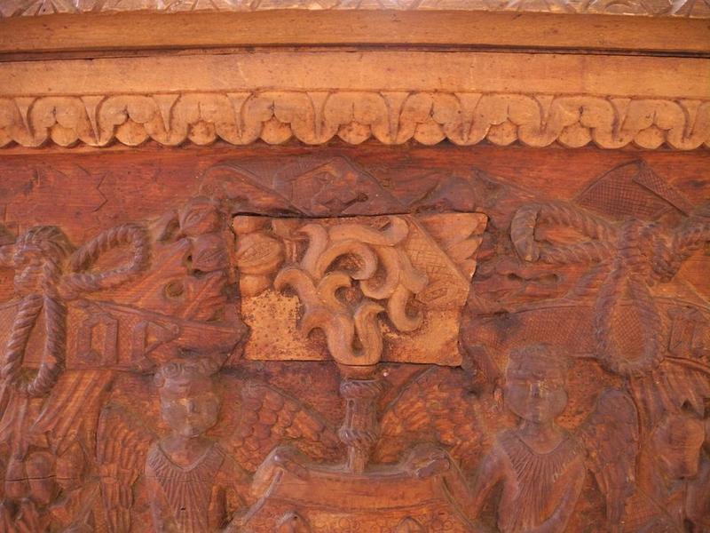 coffre de François d'Estaing, détail