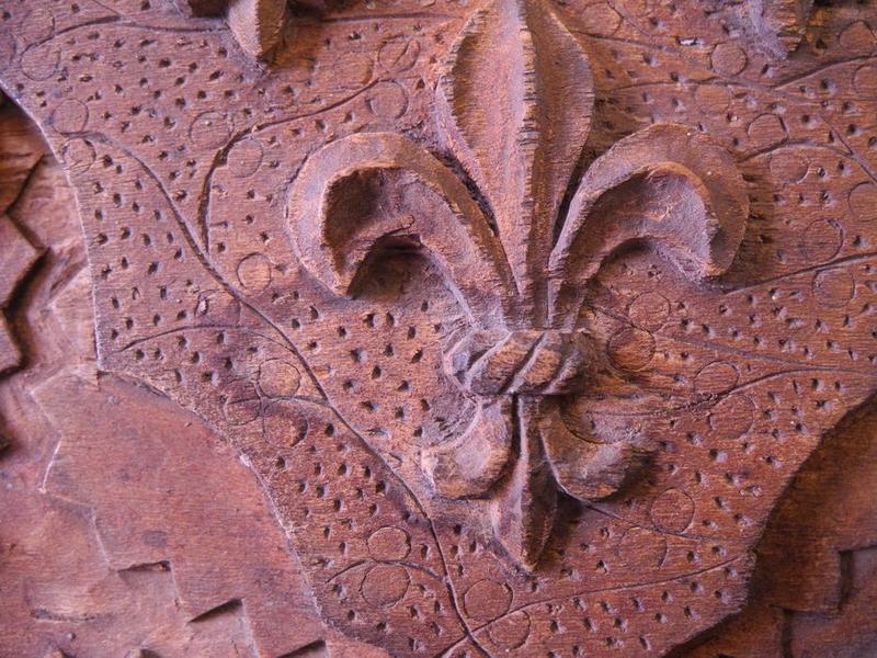 coffre de François d'Estaing, détail
